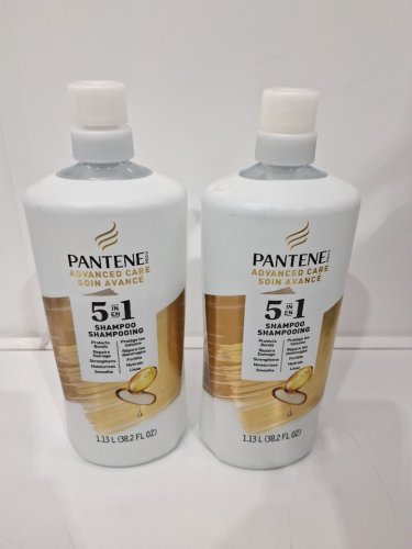 2 pantene advanced care 5 in 1 shampoo - 1.13l/each image 2