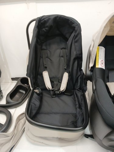 EVENFLO PIVOT NXT TRAVEL SYSTEM WITH LITEMAX NXT INFANT CAR SEAT - MAX WEIGHT 22LBS - LATTE TAN (MODEL: TS101412572C) image 4