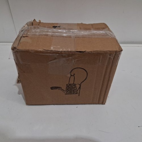 SOLAR WATERING CAN LIGHT GARDEN DECORATION - 32" - WARM WHITE image 2