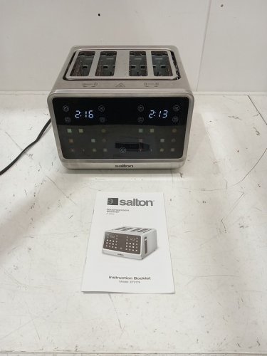 Salton 4 Slice Touchscreen Toaster - 1800W - SILVER (MODEL1992872 / ET2179) image 4