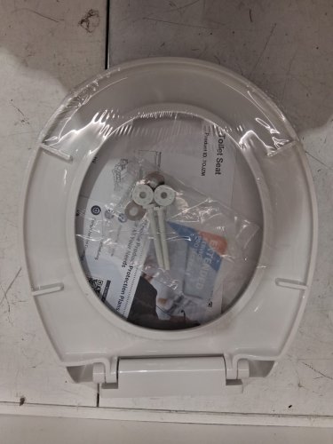 garvee Round Toilet Seat with Slow Soft Close - 17" - white - (model: pho_161czrq9) image 4