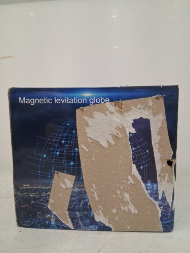 led light up MAGNETIC LEVITATION FLOATING GLOBE - black image 2