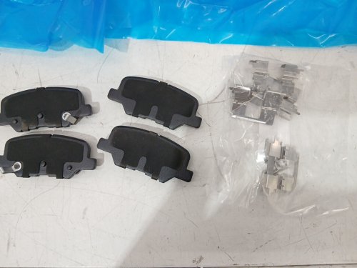 6PC DS-ONE Rear Performance Rotor & CMX Rear Ceramic Disc Brake Pads SET - FOR VARIOUS MITSUBISHI OUTLANDER MODELS (MODEL: DS1-981056 / CMX-D1679) image 5