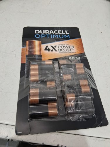 29PK DURACELL optimum 4x power boost alkaline "aa" battery image 2