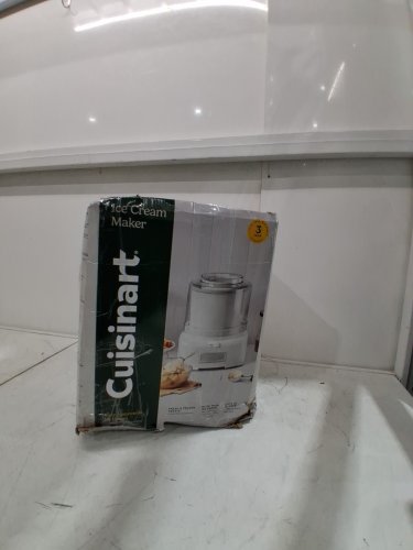 CUISINART ICE CREAM, FROZEN YOGURT & SORBET MAKER - 1.4L WHITE (MODEL: ICE-21C) image 3