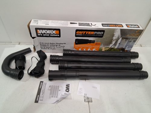 WORX GUTTER PRO UNIVERSAL GUTTER CLEANING KIT - 11FT (MODEL: WA4092) image 2
