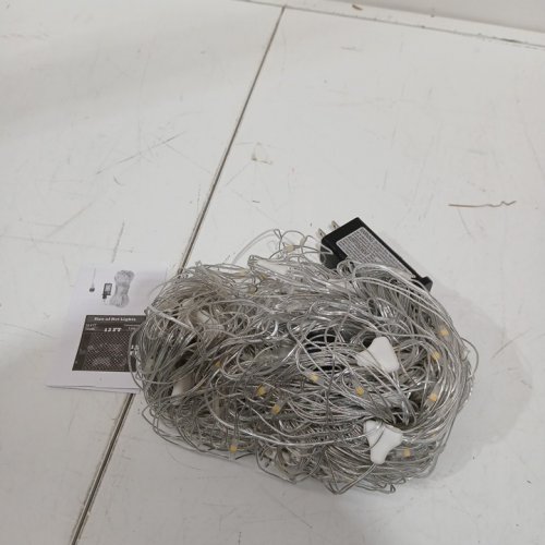 outdoor led net lights - 12ft x 12ft - warm white image 4