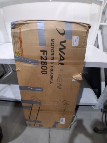 Walden Sports Easy Folding Electric Treadmill with LCD Screen - 1.5HP - 800W - 39" x 24" x 45.3" - Black/Grey (Model: F2800) image 2
