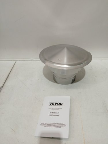 Chimney cap & Insulation Vent Cover - 6" - silver (model: SRC-6-C) image 3