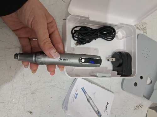 Generic Microneedling Pen 0-2.5mm *pen only* - metal image 3