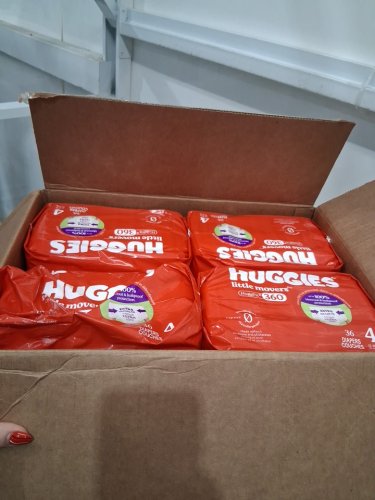 144pk huggies little movers HuggFit 360 - size 4 - Disney mickey mouse image 3