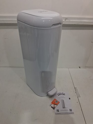 DIAPER GENIE SIGNATURE PLATINUM DIAPER PAIL - 27" - PALE/LILY WHITE (MODEL: I000808) image 3