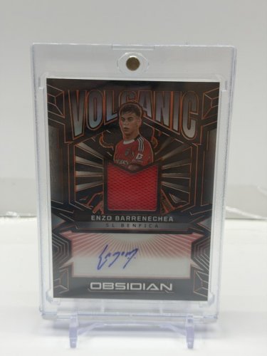 SIGNED ENZO BARRENECHEA LTD ED #126/149 - PANINI OBSIDIAN VOLCANIC 130PNT CARD (VS-ENB) image 5