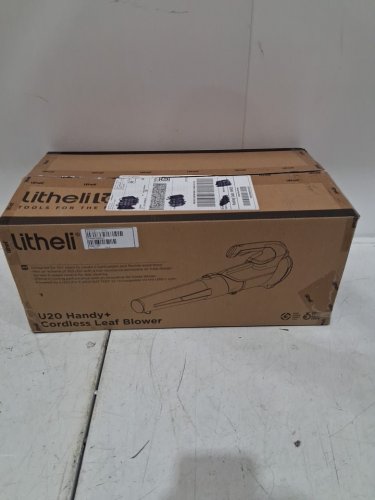 LITHELI LEAF BLOWER HANDHELD CORDLESS ELECTRIC BLOWER - 20V - WHITE (MODEL: EGT060071) image 2