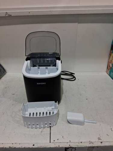 EUHOMY COUNTERTOP ICE MAKER MACHINE - MAKES 26LB/DAY - BLACK (MODEL: IM-06D / IM001-BBL-CAEH) image 4