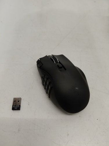 Razer Naga V2 HyperSpeed Wireless bluetooth MMO Gaming Mouse - 19 Programmable Buttons, Focus Pro 30K Optical Sensor, Up to 400 Hr Battery Life - BLACK (MODEL:‎ RZ01-03600100-R3U1) image 2