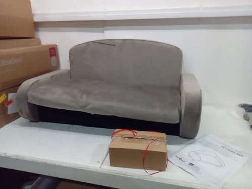 Modern Pet Sofa with legs - medium - grey - (model: 61101) image 3
