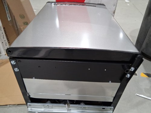 Frigidaire platinum series compact/mini refrigerator - 2.5cu.ft - stainless steel/black (model: efr285-e-6com) image 9