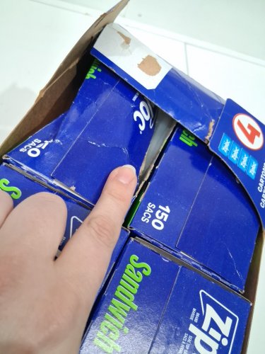 4PK ZIPLOC EASY-OPEN SEAL TOP SANDWICH BAGS - 150 PER BOX (600 TOTAL) (MODEL: 1678750) image 3