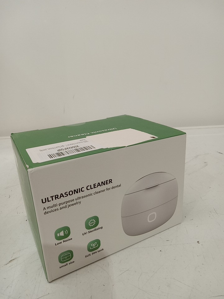 ultrasonic Cleaner Machine - 45000hz - 200ml - white - (model:	‎JX-580PRO) image 2