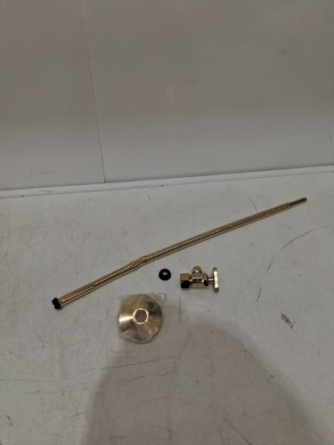 WESTBRASS currugated supply kit with round handle - 3/8" - 20" - gold (model: d105k20-01) image 4