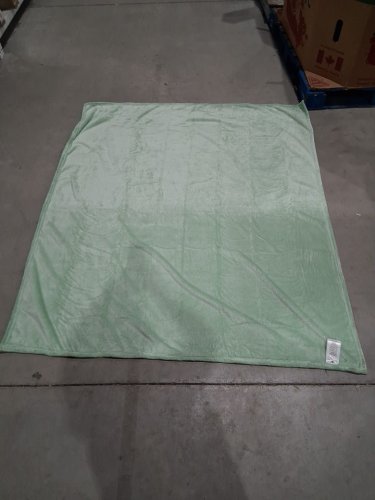 KATE SPADE PLUSH THROW BLANKET - 60" X 70" - MINT GREEN (MODEL: 1859162) image 2