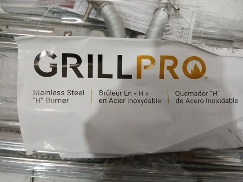 GRILLPRO UNIVERSAL FIT "H" BURNER FOR BBQS - 16" - SILVER - (MODEL: 23515) image 4