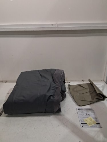 INTEX DURA-BEAM SERIES DELUXE COMFORT PLUSHFIBER-TECH inflatable AIR mattress WITH INTERNAL ELECTRIC PUMP - 18" - QUEEN - grey (MODEL: AP619D/64413ED) image 4
