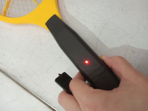 ZhouHe  Handheld  Bug Zapper Racket for Indoor Pest Control - 17" - yellow image 4