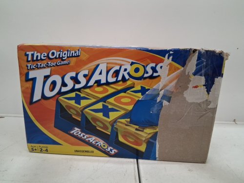 KIDS MATtEL TOSS ACROSS THE ORIGINAL TIC-TAC-TOE GAME with 6 bean bags - multicolor image 3