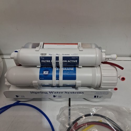 ISPRING NSF CERTIFIED 6-STAGE REVERSE OSMOSIS ALKALINE WATER SYSTEM, PH+ REMINERALIZATION RO WATER FILTER, UNDER SINK - TOP-MOUNTED FAUCET DESIGN - 75 GPD - (MODEL: RCC7AK-BN) image 8