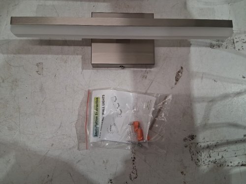Pasoar dimmable LED Modern Bathroom Light Fixture - 16" - 2500K to 5300K - brushed nickel image 3