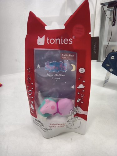 tonies Audiobook Figurine Compatible with all Tonieboxes - Peppa Pig: Peppa's Bedtime Stories image 2
