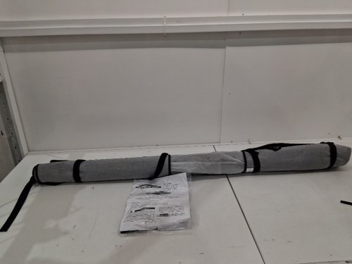 Pavement Ends by Bestop Cab Curtain for 07-12 Wrangler JK 2-Door - black/grey - (Model: 41424) image 2