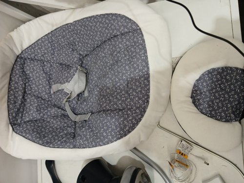 GRACO SIMPLE SWAY LX SWING MULTI-DIRECTIONAL SEAT - hutton/grey/white (MODEL: 2143050) image 8