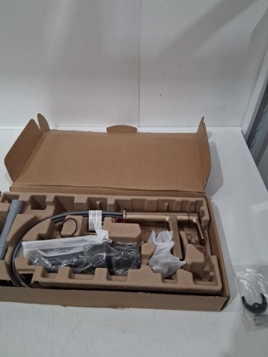 Moen Align One-Handle Modern Bathroom Faucet with Drain Assembly and Optional Deck plate - brushed nickel  (MODEL: INS10576A/6190) image 2