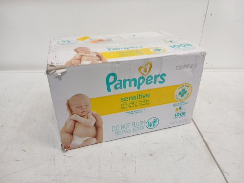1008PK Pampers Sensitive fragrance Free baby wipes image 4