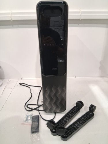 DREO electric Oil-filled radiator Heater with remote control - 1500w - dark Grey (Model: DR-HSH010) image 3