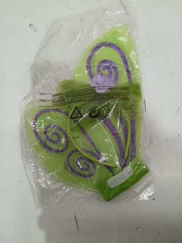 2PC GREEN FAIRY headband and wing accessory set - 2T - GREEN AND PURPLE image 2