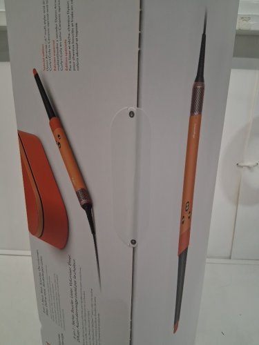 6PC DYSON i.d curly + coily airwrap multi styler and hair dryer with bluetooth - special edition ceramic apricot topaz ( model: hs08) image 4