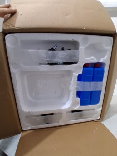 COSTWAY 3-SPEED PORTABLE EVAPORATIVE COOLING FAN WITH REMOTE AND ICE PACKS - 29" - WHITE (MODEL: EP23995/FL-1801R)) image 9
