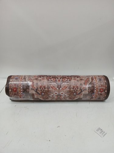 INDOOR RUNNER RUG RUBBER ENTRYWAY MAT - 2FT X 5FT - RED image 3