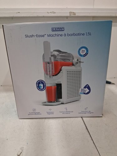 ICEMAN BY CHEFMAN SLUSHIE MACHINE WITH 5 PRESETS AND LED DISPLAY - 68OZ - WHITE (MODEL: RJ62-WHITE) image 9