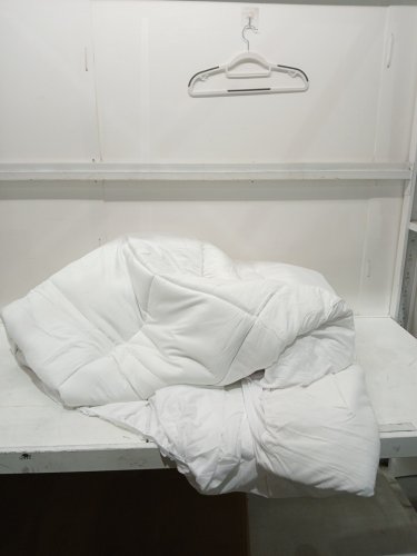 QUILTED MATTRESS TOPPER PAD - KING(78" X 80") - WHITE image 2