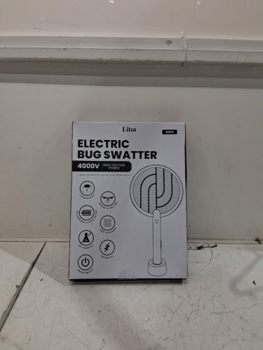 LiBa Electric Fly Swatter Racket Rechargeable Bug Zapper - 4000V image 2