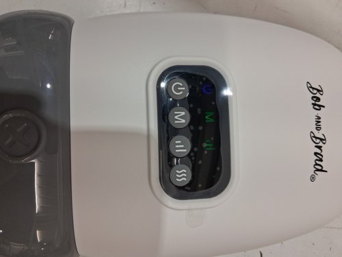BOB AND BRAD H60 Portable Hand Massager with Heat, Cordless Hand Massage for Daily Use on Wrist, Palm, Fingers - Grey/white (model: H60) image 4