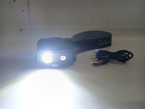 RGB RECHARGEABLE HEADLAMP - 350LM - BLACK (MODEL: CABR350) image 3