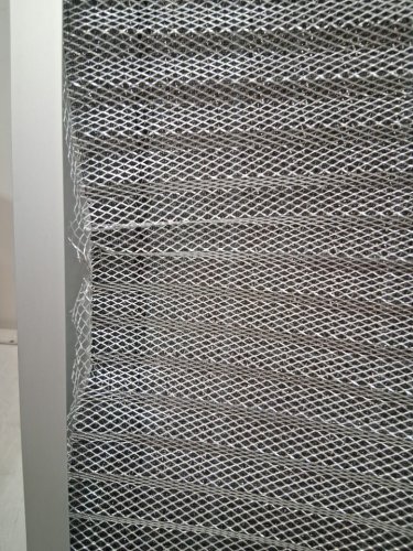 demiwise reusable washable electrostatic aluminum merv 8 air filter - 20" x 25" x 1" - silver image 4