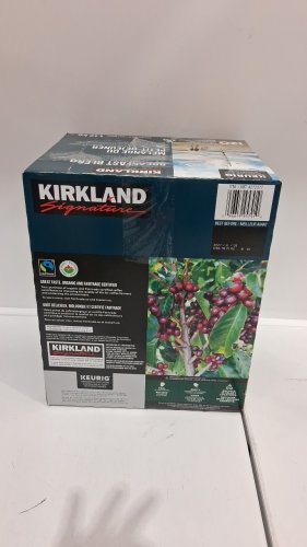 120PK KEURIG Kirkland Signature Organic Breakfast Blend Fair Trade Coffee K-Cup Pods - (MODEL:4272377) image 2