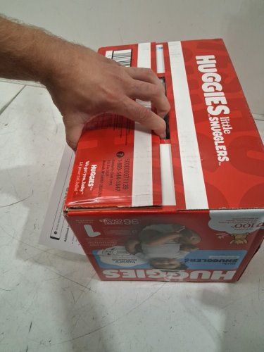 96PK HUGGIES LITTLE SNUGGLERS DISPOSABLE BABY DIAPERS - SIZE 1 (UP TO 14LBS) image 4